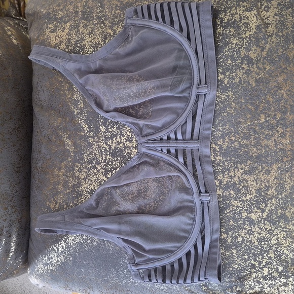 Victoria's Secret Other - Victoria's Secret Sheer Gray Bra Unlined